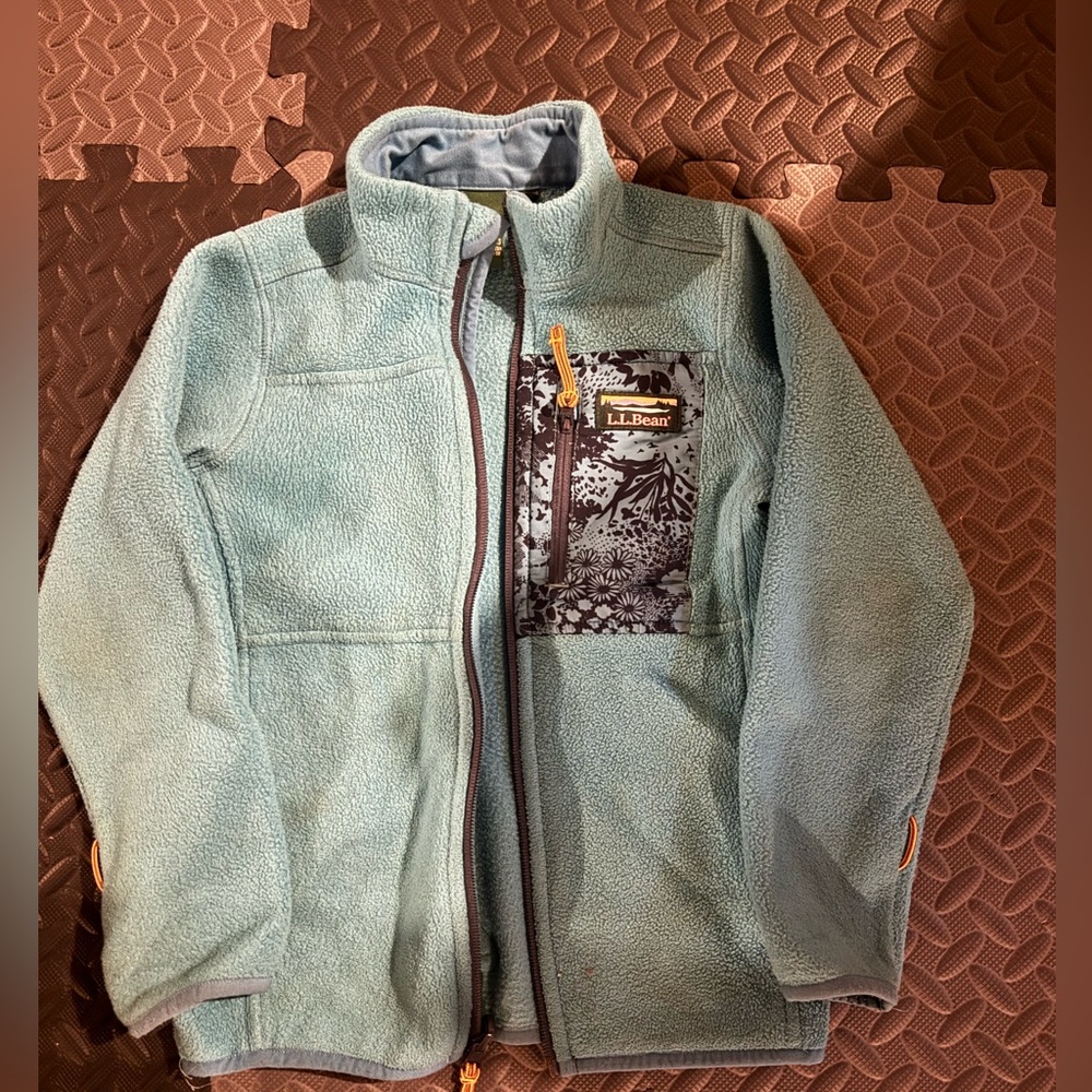 Kids L.L. Bean Winter Jacket with fleecee liner and soft shell